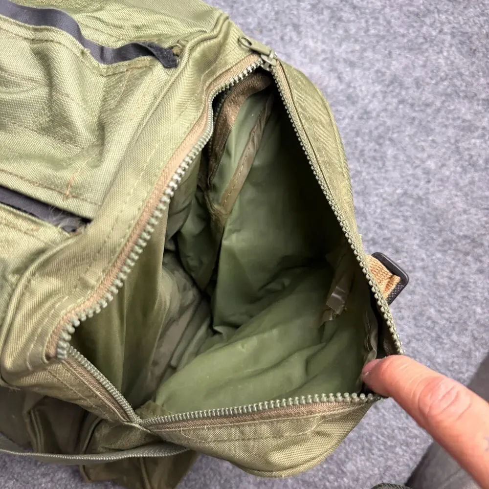 Mixed Military Tactical Gear Lot Duffel Bag Hydration Pack Woodland Bag Sling
